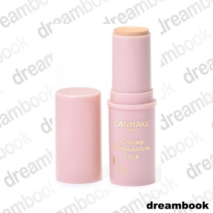 ［In stock］ CANMAKE Creamy Foundation Stick SPF50+ PA++++ / Light Beige / Natural Beige / Very Light Beige