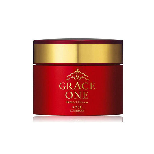 ［In stock］ KOSE GRACE ONE Perfect Cream 100g Anti-aging care serum pack