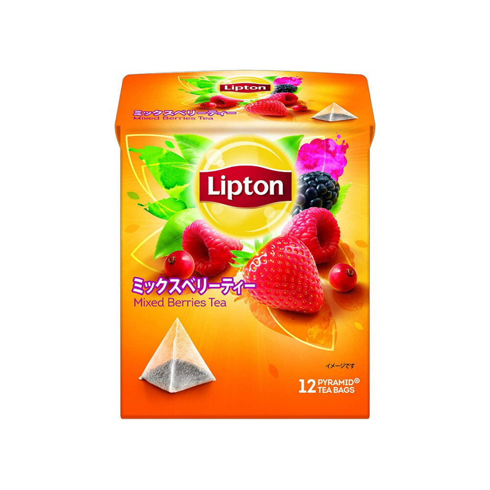 ［In stock］ Lipton Mixed Berry Tea Tea bag 12 bags instant