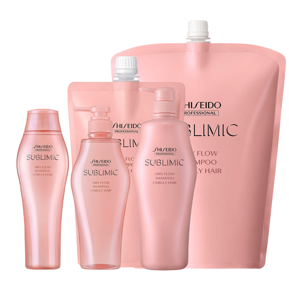 ［In stock］ Shiseido Sublimic Airy Flow Shampoo Series Bottle / Refill