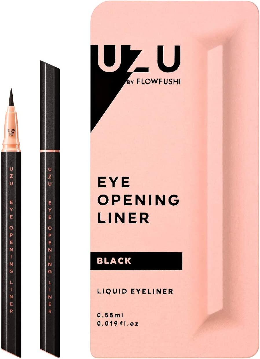 ［In stock］ Flowfushi UZU Eye Opening Liquid Eyeliner Black