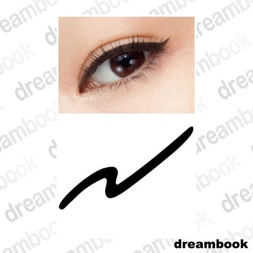 ［In stock］ SHISEIDO MAQUILLAGE Perfect Black Eyeliner Waterproof BK999 Dense Black 0.4mL