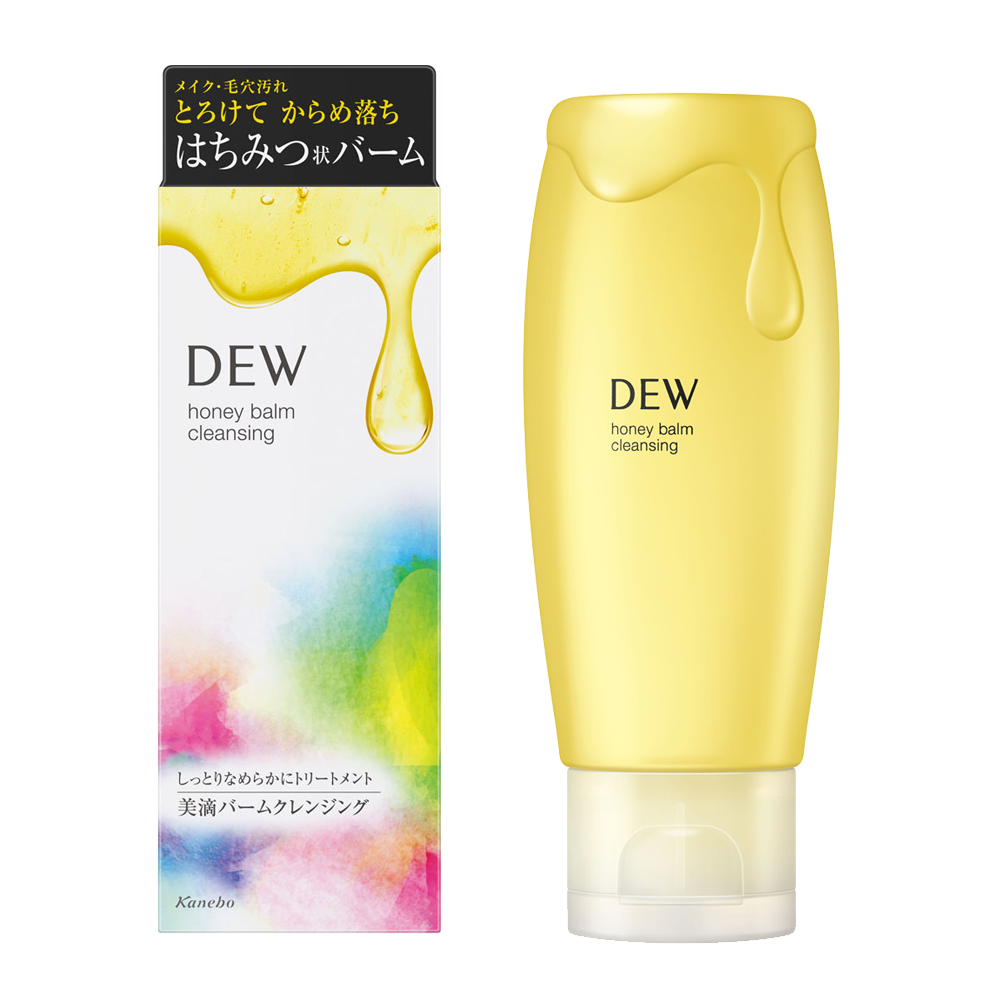 ［In stock］ Kanebo Dew Honey Balm Cleansing Makeup Remover & Cleanser (180g)