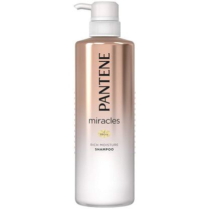 ［In stock］ PANTENE miracles Rich Moisture and Crystal Smooth Shampoo/ Treatment 500ml