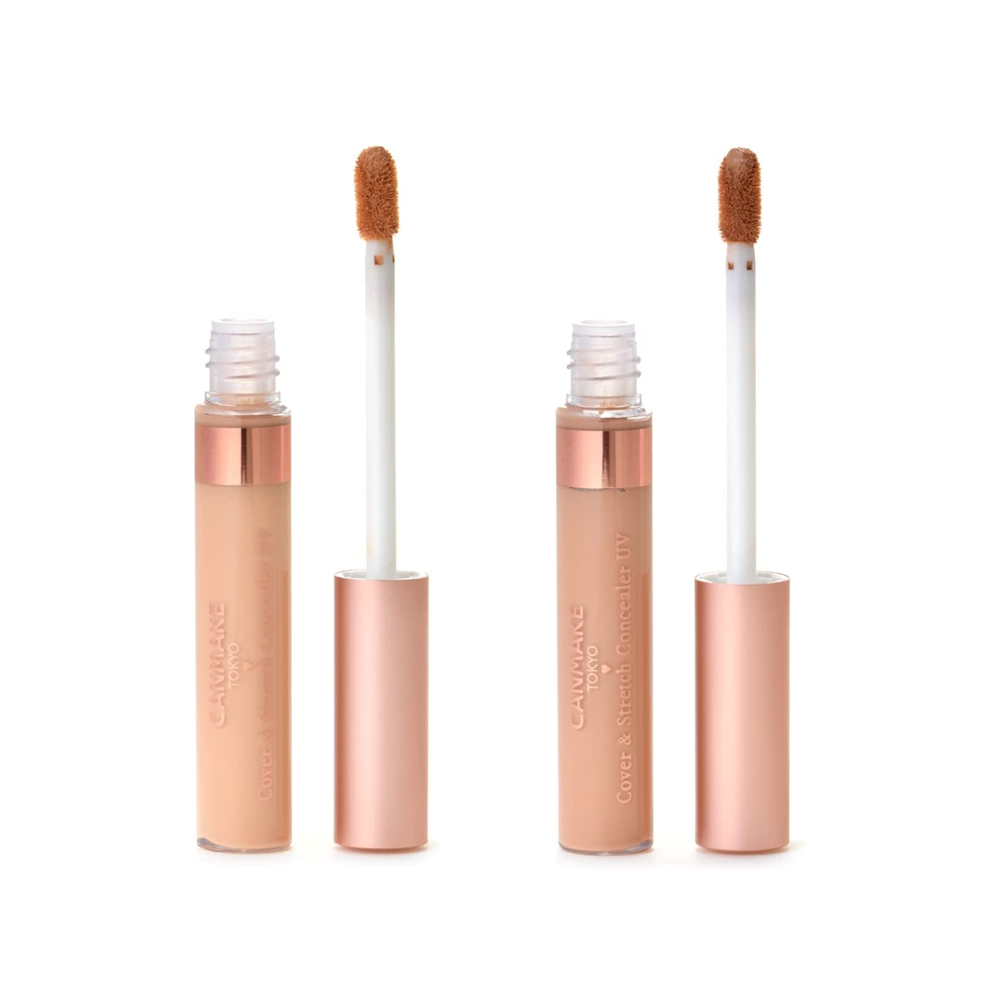 [Japan] CANMAKE TOKYO Highly Extendable UV Protective Concealer Stick Concealer 01 Light Skin 02 Natural Skin SPF25・PA++