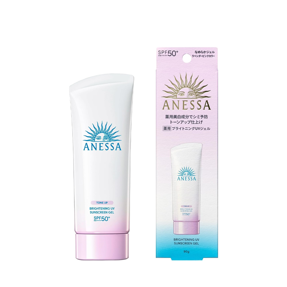 ［In stock］ Shiseido ANESSA Brightening UV Gel N 90g SPF50+/PA++++