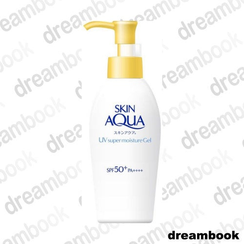 ［In stock］ Rohto SKIN AQUA Super Moisture Gel Pump Type SPF50+ PA++++ 140g  Sunscreen Fragrance free