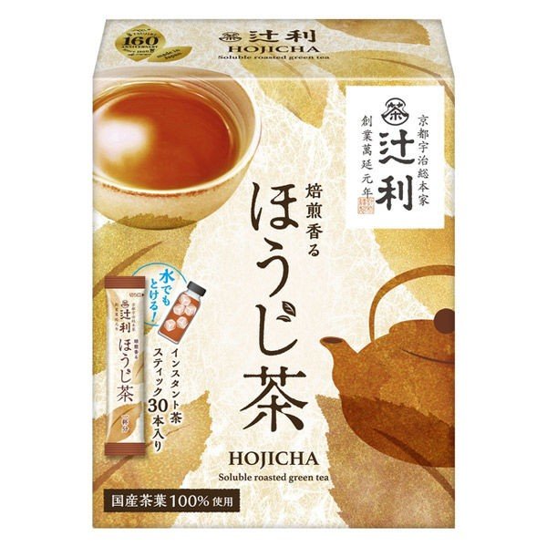 ［In stock］ Tsujiri Roasted Fragrant Hojicha Sticks 1 box (30 sticks)