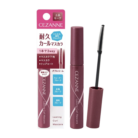 ［In stock］ Cezanne Lasting Curl Mascara - 03 Mauve (1pc)