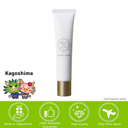 [KAGOSHIMA] KAWAUCHI HONPO - Koji Cosmetics - Yutsurai Wrinkle Cream 30g