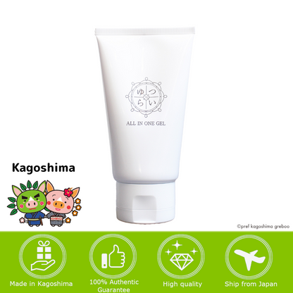 [KAGOSHIMA] KAWAUCHI HONPO - Koji Cosmetics - Yutsurai All-in-One Gel 120g