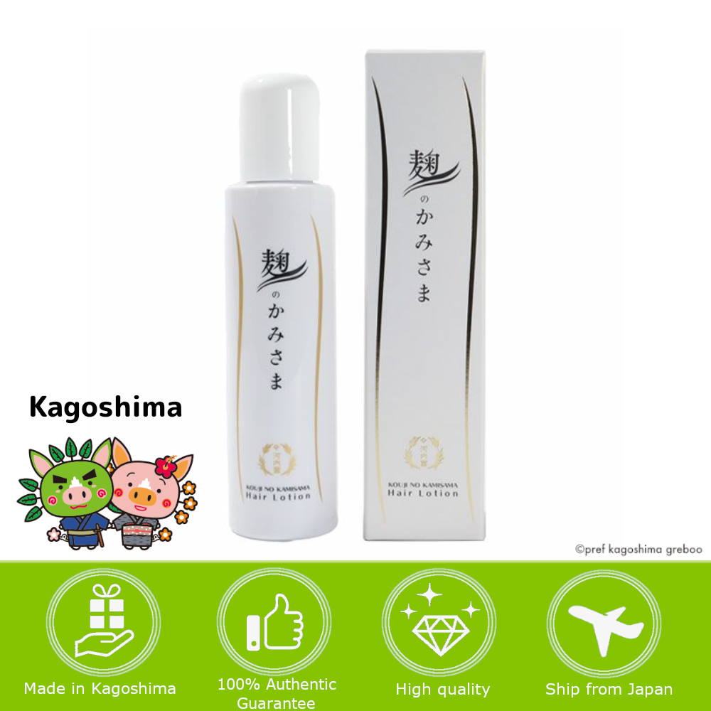 [KAGOSHIMA] KAWAUCHI HONPO - Koji no Kami-sama -  Hair Lotion 120ml