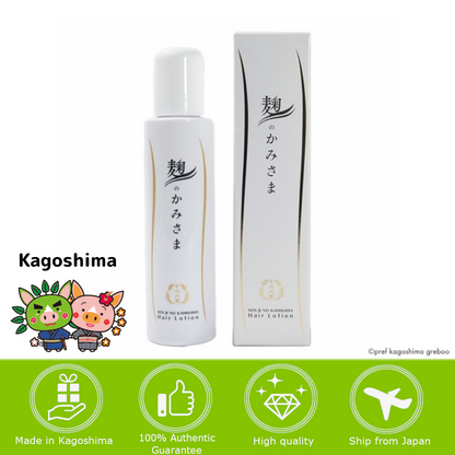 [KAGOSHIMA] KAWAUCHI HONPO - Koji no Kami-sama -  Hair Lotion 120ml
