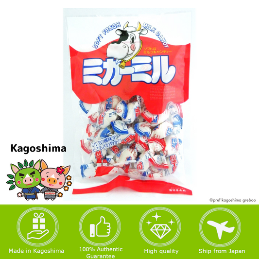 [KAGOSHIMA] FUJIYAAME Migaamiru Milk Candy 100g