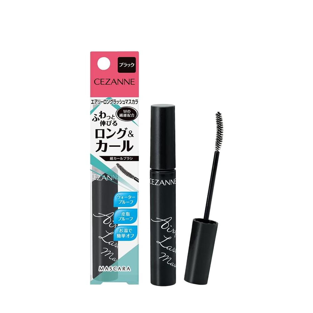 [Japan] CEZANNE Dual Fiber Mascara Black