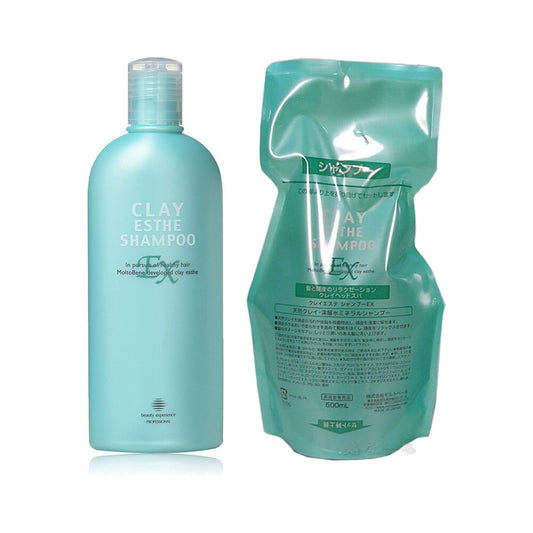 ［In stock］ MoltoBene Clay Esthe EX / Shampoo / Treatment Pack /1000ml / 500ml / 300g