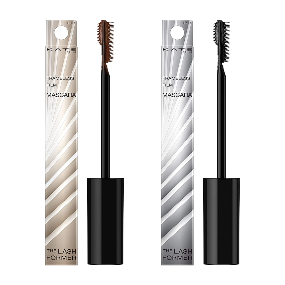 KATE Frameless Film Mascara - BR-1 Brown / BK-1 Black (1pc)