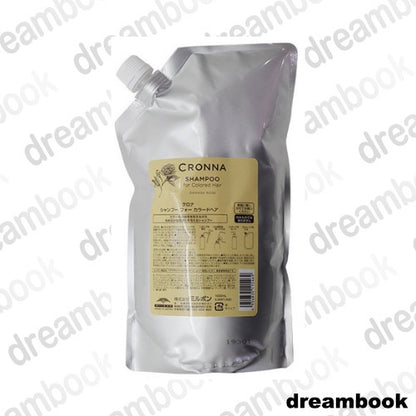 ［In stock］ Milbon CRONNA SHAMPOO Colored Hair Shampoo 1000ml / Treatment 1000g