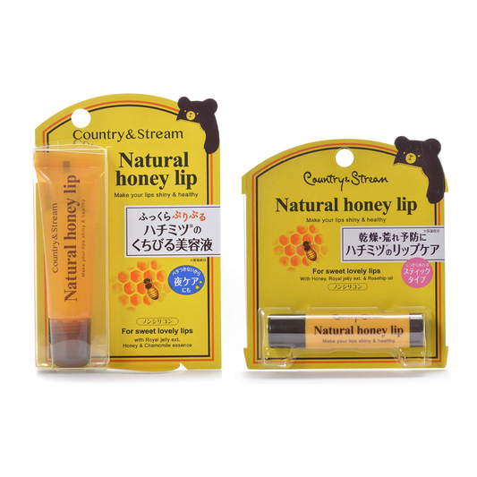 [Japan] Country & Stream Honey Full Lip 10g Lip Balm