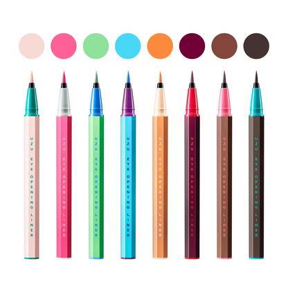 ［In stock］ UZU BY FLOWFUSHI Eye Opening Liner - Beige / Pink / Pastel Green / Blue / Orange / Burgundy / Brown / B Black