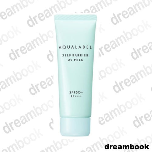 ［In stock］ SHISEIDO AQUALABEL Self Barrier UV Milk Aqua Wellness 45g SPF50+/PA++++ milky lotion