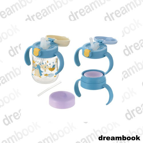 ［In stock］ Richell T.L.I Children's Cup Drinking Cup Set 0-3 Years Old Baby Sippy Cup 200ml