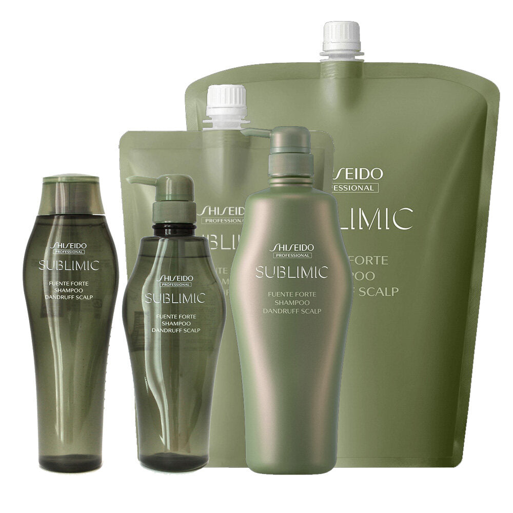 ［In stock］ Shiseido Sublimic Fuente Forte Shampoo ( DANDRUFF SCALP ) Bottle / Refill