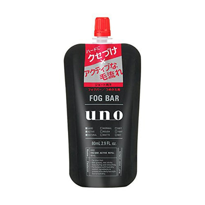 Shiseido Uno Fog Bar Refill Hard Type 《80ml》