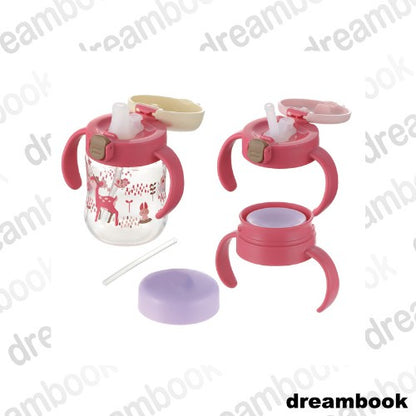 ［In stock］ Richell T.L.I Children's Cup Drinking Cup Set 0-3 Years Old Baby Sippy Cup 200ml