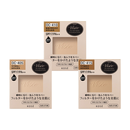 [Japan] Visee Kose KOSE Foundation Filter Powder SPF17・PA++