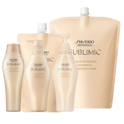 ［In stock］ Shiseido Sublimic Aqua Intensive Shampoo Series Bottle / Refill