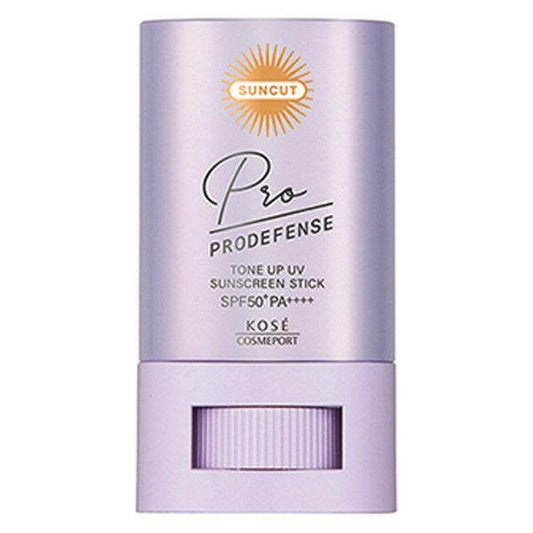 ［In stock］ KOSE Suncut R Pro Defense Tone Up UV Stick SPF50 PA++++ 20g