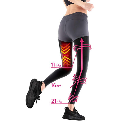 ［In stock］ Pip Slim Walk View Acty Combustion Shape Leggings Sports Black (S~M/M~L) Fat Burning Support Leggings