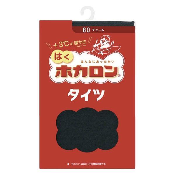 [Japan] ATSUGI Wear Warm Bag Pantyhose 80 Denier M-L Black