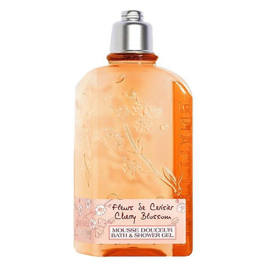 [Japan] L'Occitane Sakura Shower Gel/Shine Body Milk 250mL DB