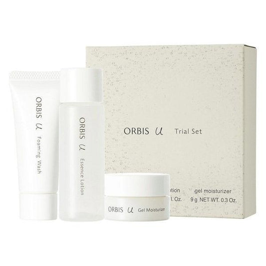 [Japan] ORBIS U. Skin Care Trial Set Cleanser Toner Face Cream