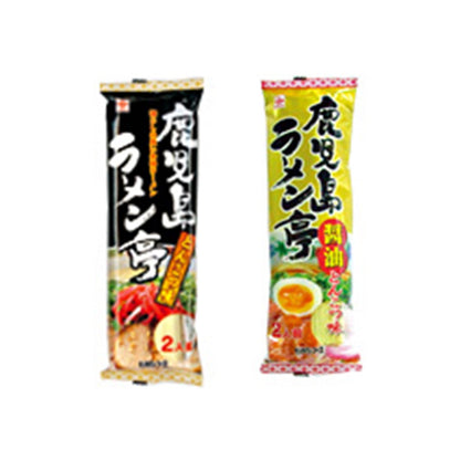 Japan Kagoshima Higashimaru Kagoshima Ramen Tei 2 servings - Tonkotsu / Soy Sauce Tonkotsu/ ramen frozen ramen from japan japan ramen japan noodles spicy instant noodles noodle soba noodles direct from japan