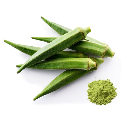 Japan Kagoshima Yell okra powder 100 Okura /folic acid/ baby / maternity okra powder okra japan