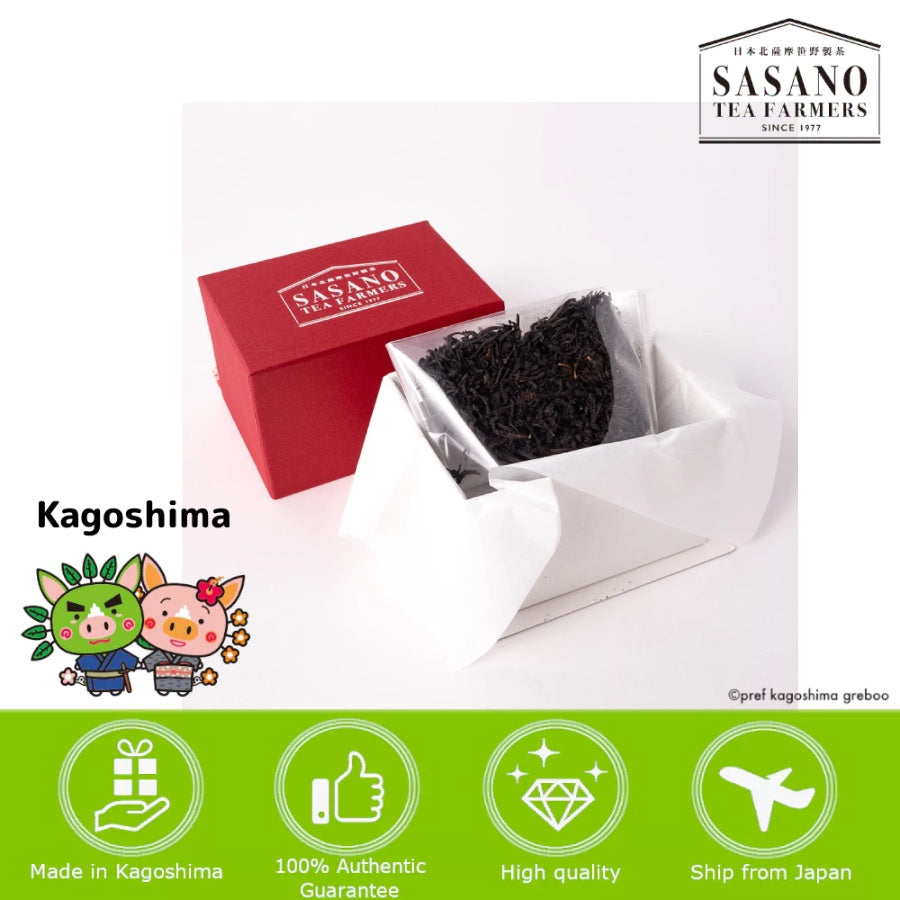 Japan Kagoshima Sasano Tea Farmers Black Tea - Benifuuki - Premium/1st Flush/2nd Flush/ tea japanese tea from japan direct from japan tea box