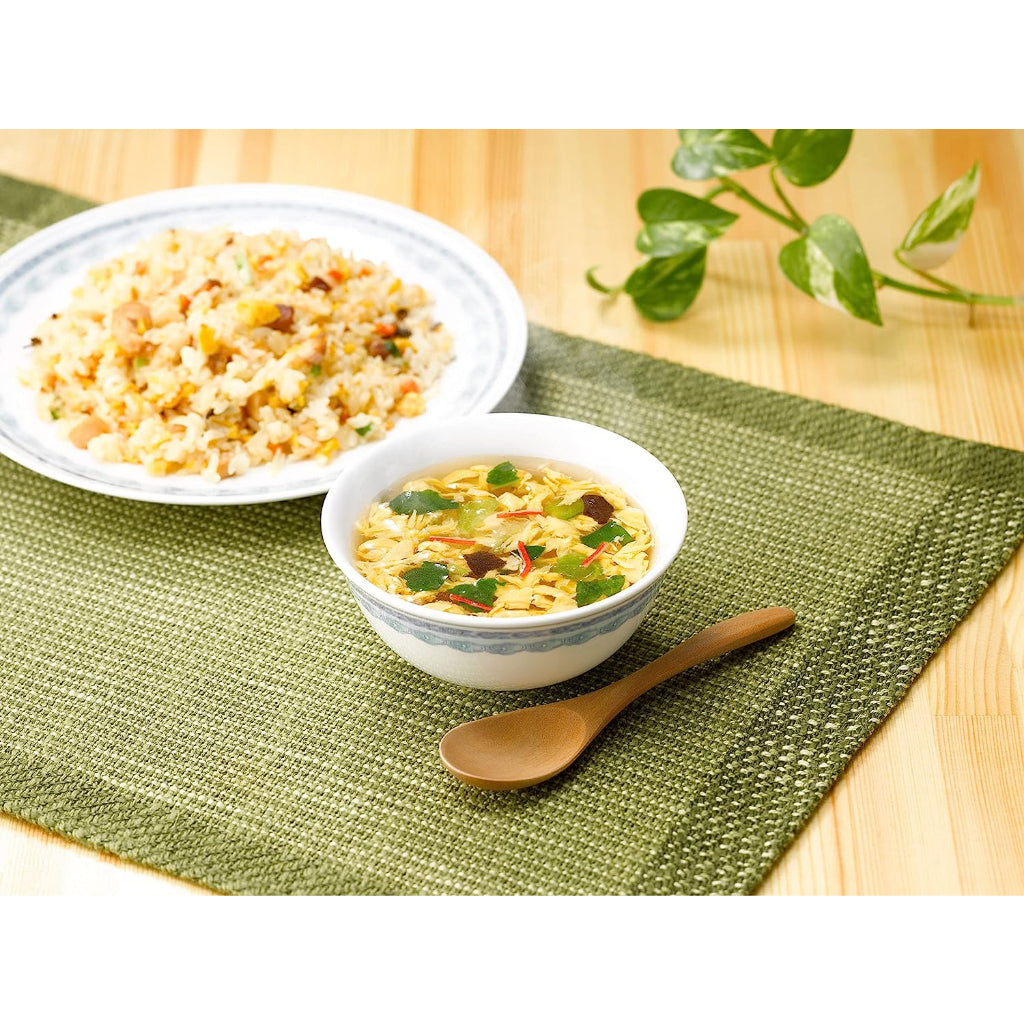Amano Foods Soup of the Day - Egg Soup / Reduced Salt Egg Soup / Reduced Salt Chinese Stirfry Soup (5 servings)