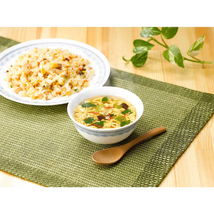 Amano Foods Soup of the Day - Egg Soup / Reduced Salt Egg Soup / Reduced Salt Chinese Stirfry Soup (5 servings)
