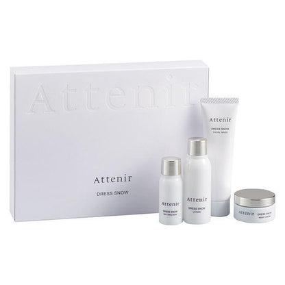 Attenir Dress Snow Whitening Series Trial Set / Trial Set with Facial Wash