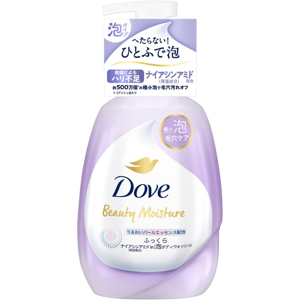 Unilever Dove Beauty Moisture Foaming Body Wash - CICA / Fluffy