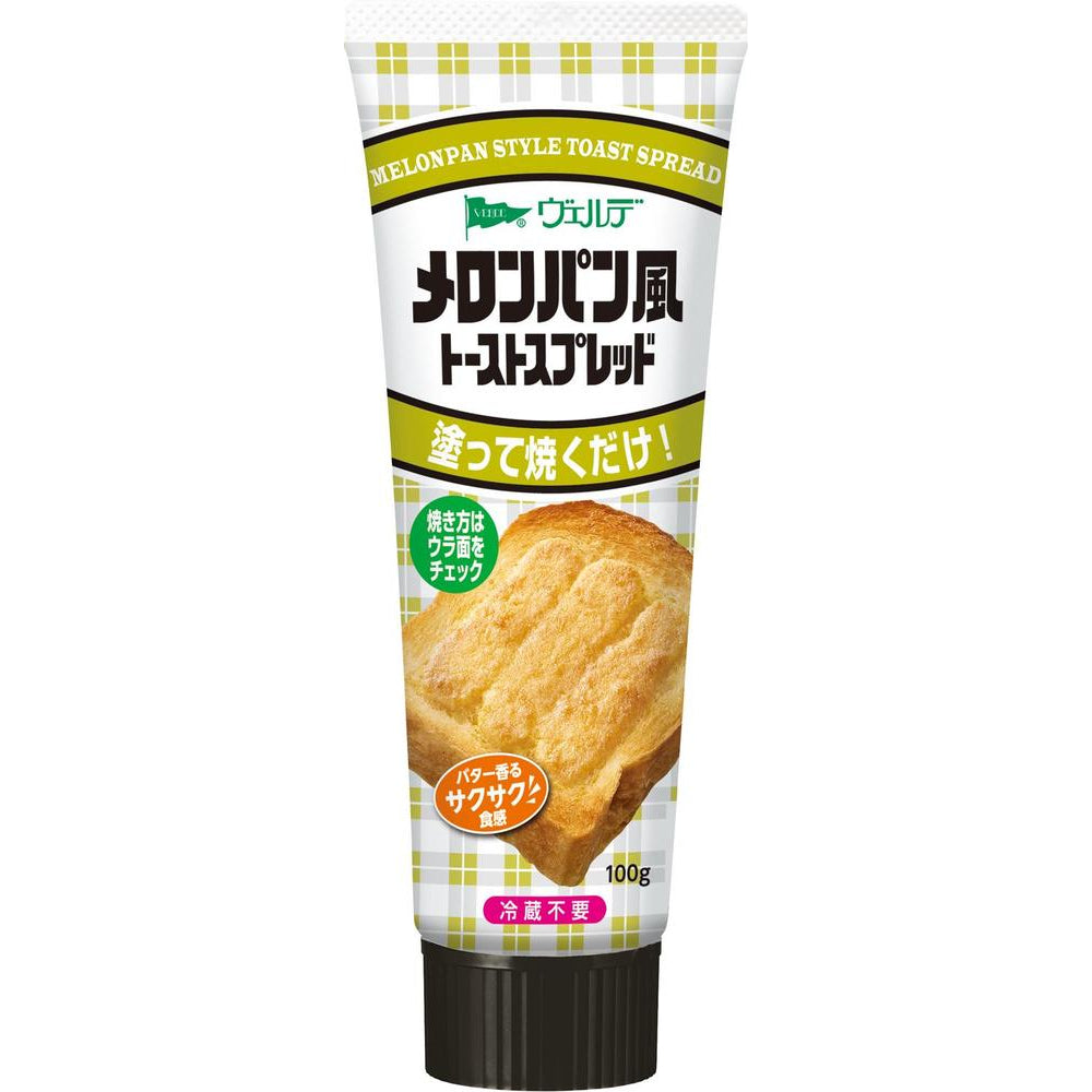 Aohata Verde Toast Spread 100g Mentaiko French Style / Garlic / Sugar Butter / Melon bread style