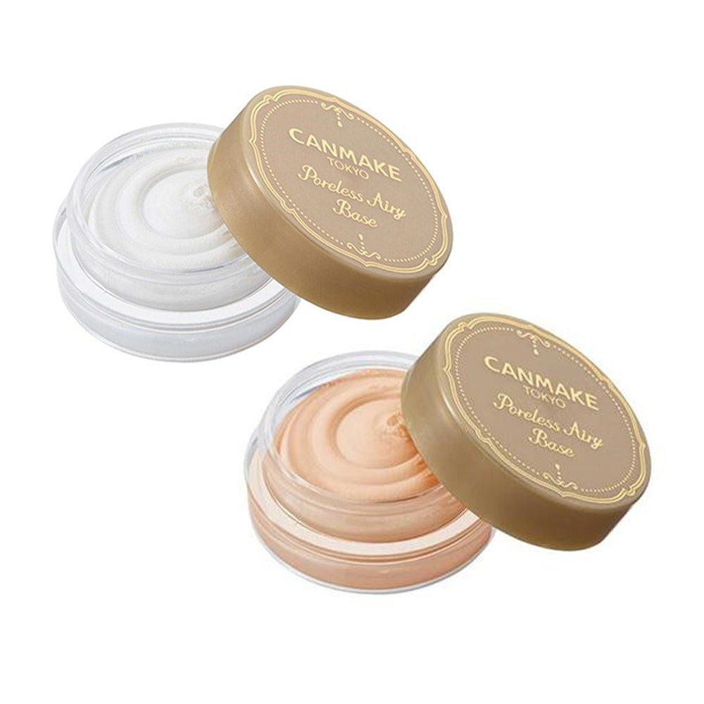 Ida Laboratories CANMAKE Poreless Airy Base SPF10/PA+ - 01 Pure White / 02 Natural Beige (9g)