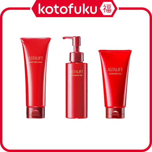 Fujifilm Astalift Moisture Foam / Cleansing Oil / Cleansing Gel