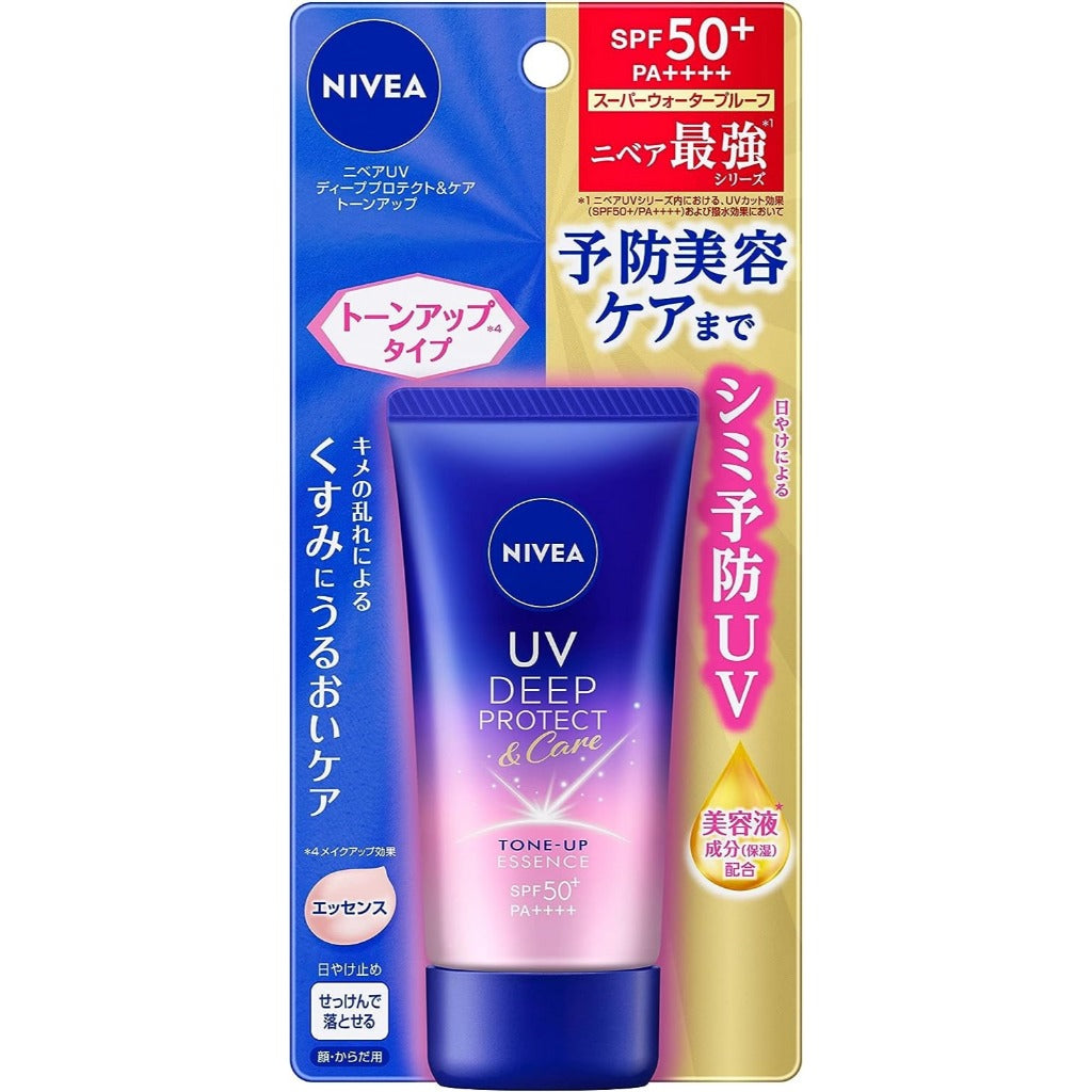 Nivea UV Deep Protect & Care Essence - Regular / Tone Up (50g)