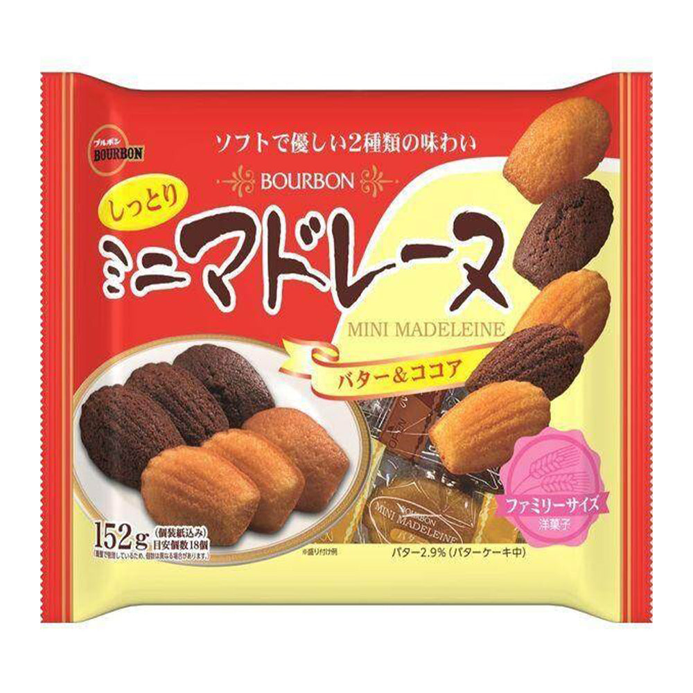 Bourbon Mini Madeleines Butter & Cocoa 152g