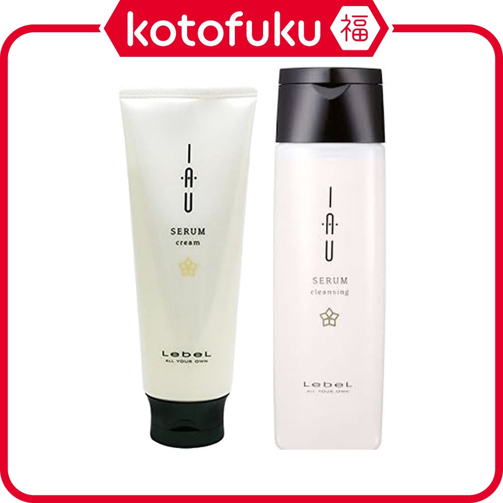 Lebel IAU Serum Cleansing Shampoo / Cream Treatment  200ml
