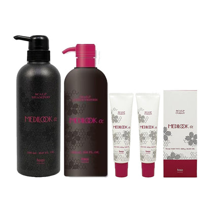 HOYU Professional Medilook Scalp Range: Shampoo / Conditioner / Scalp Clean 150g x2